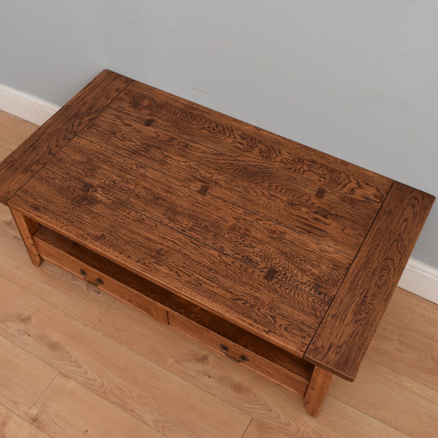 Rustic Oak Coffee Table