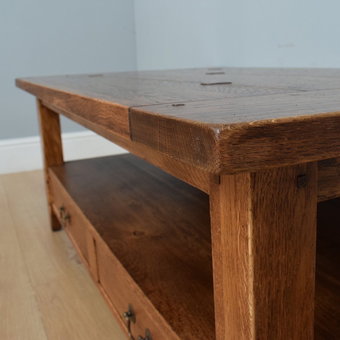 Rustic Oak Coffee Table