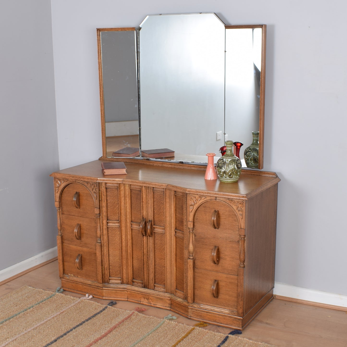 Oak Dressing Table