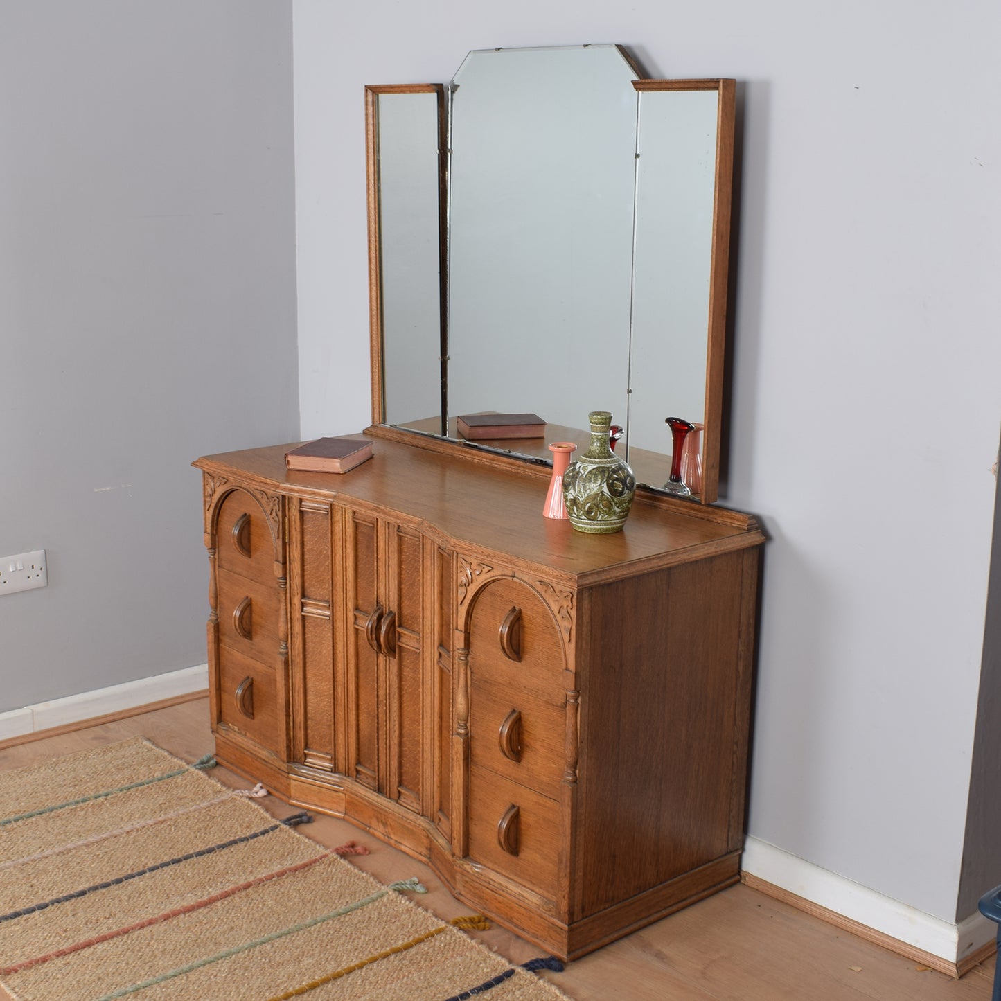 Oak Dressing Table