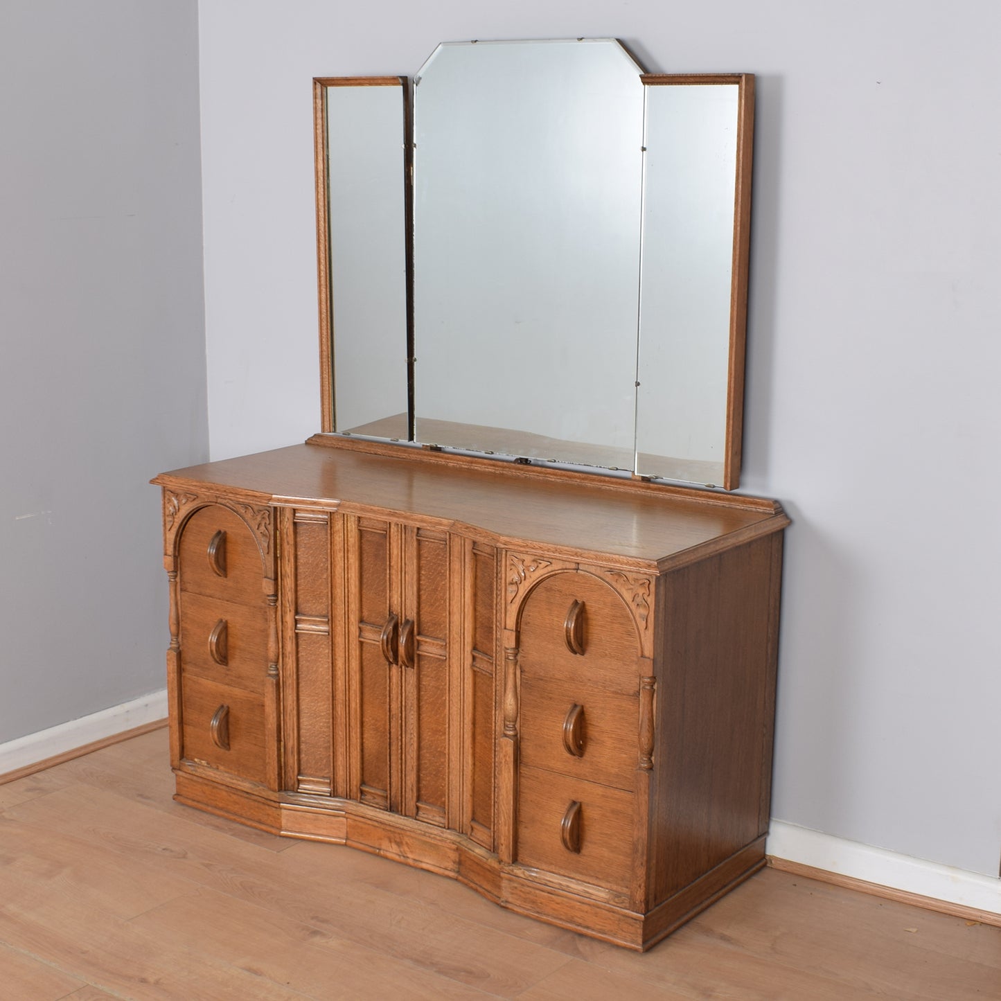 Oak Dressing Table