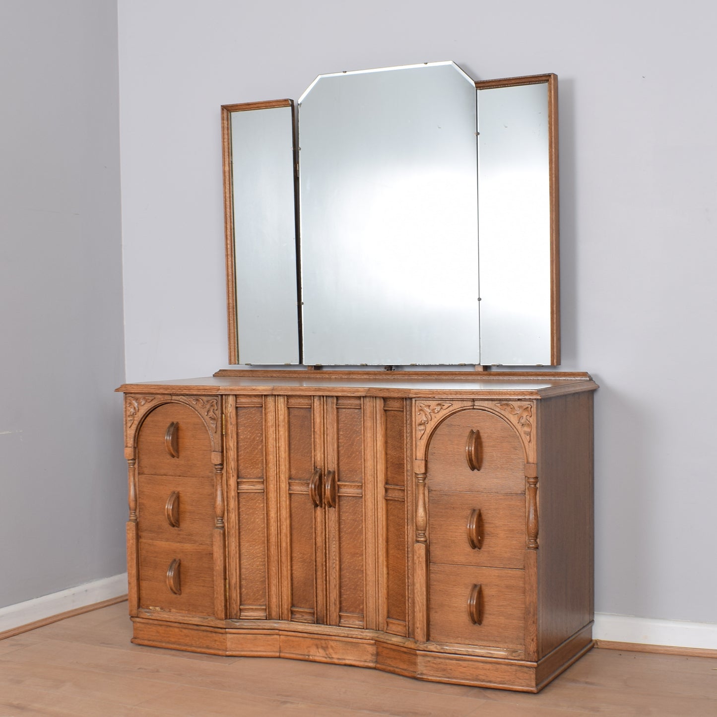 Oak Dressing Table