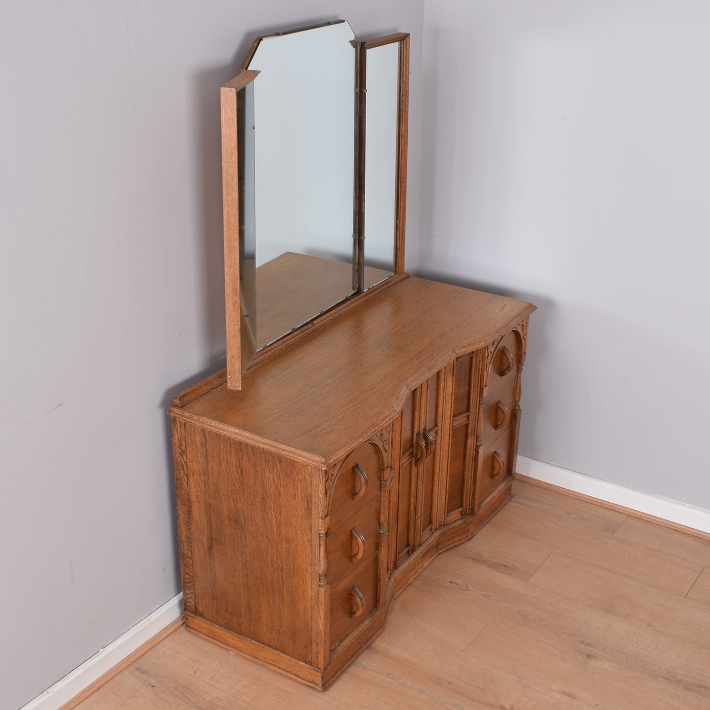 Oak Dressing Table