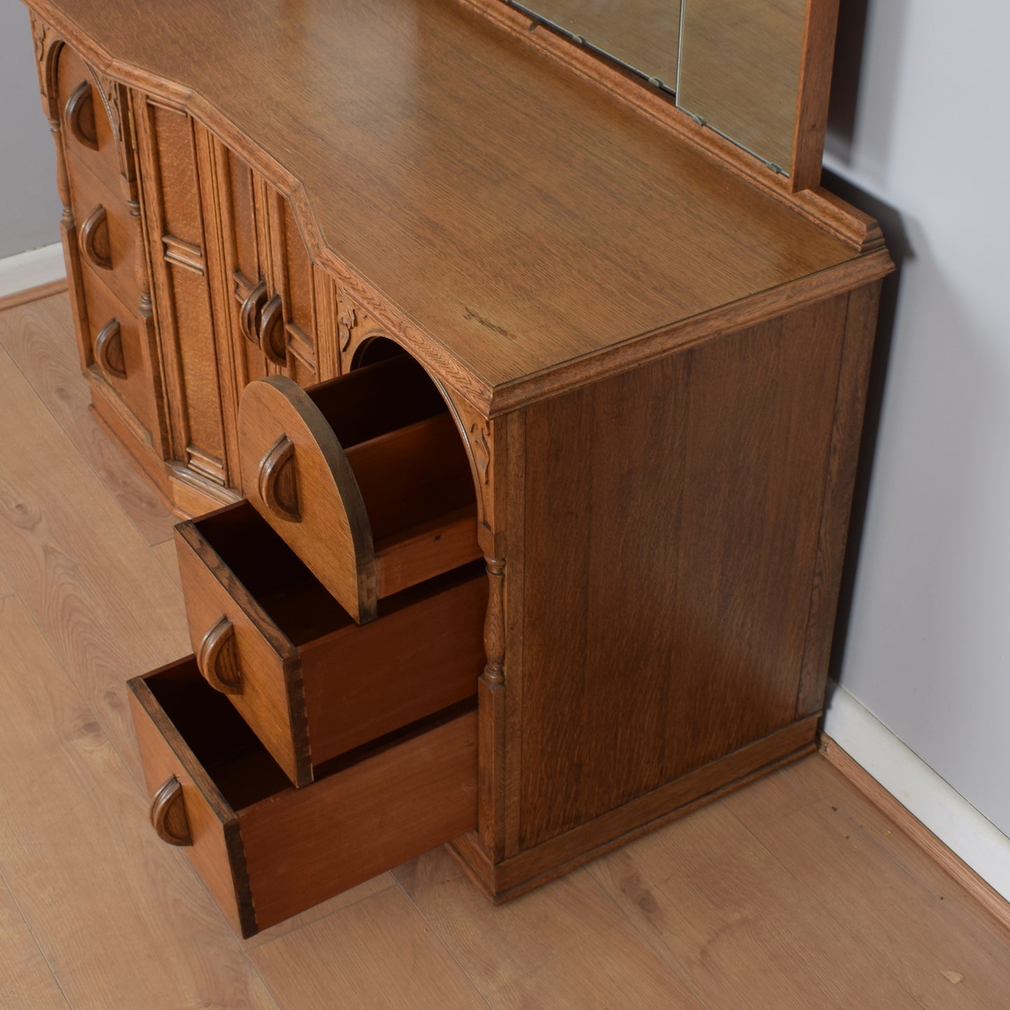 Oak Dressing Table