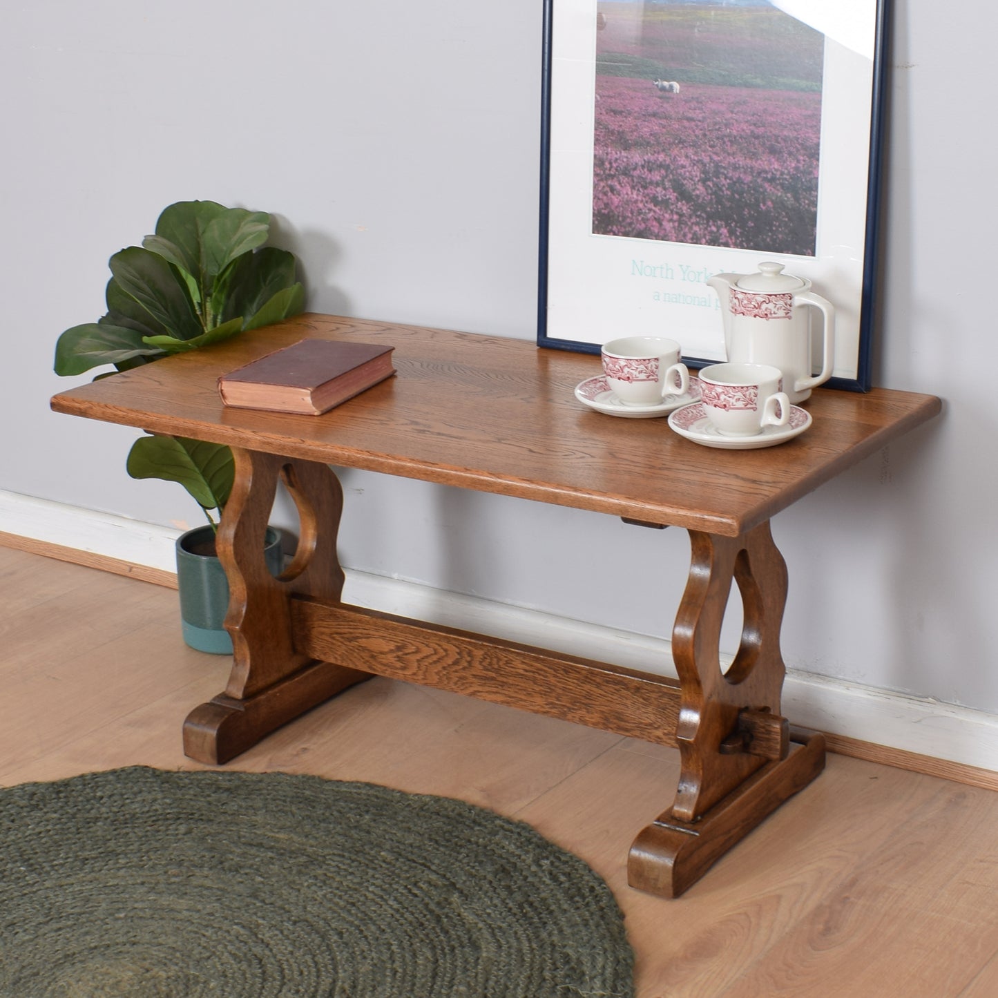 Oak Jaycee Coffee Table