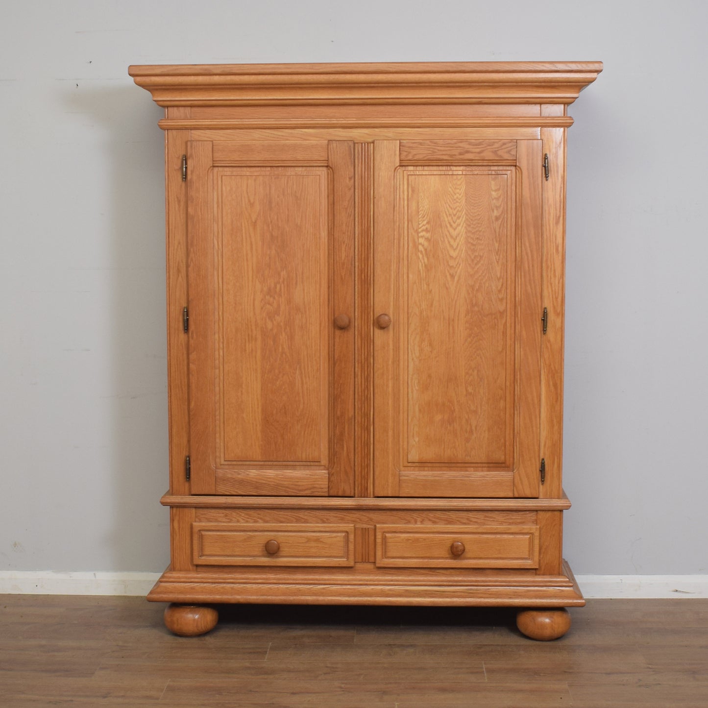 Oak Linen Storage Cupboard