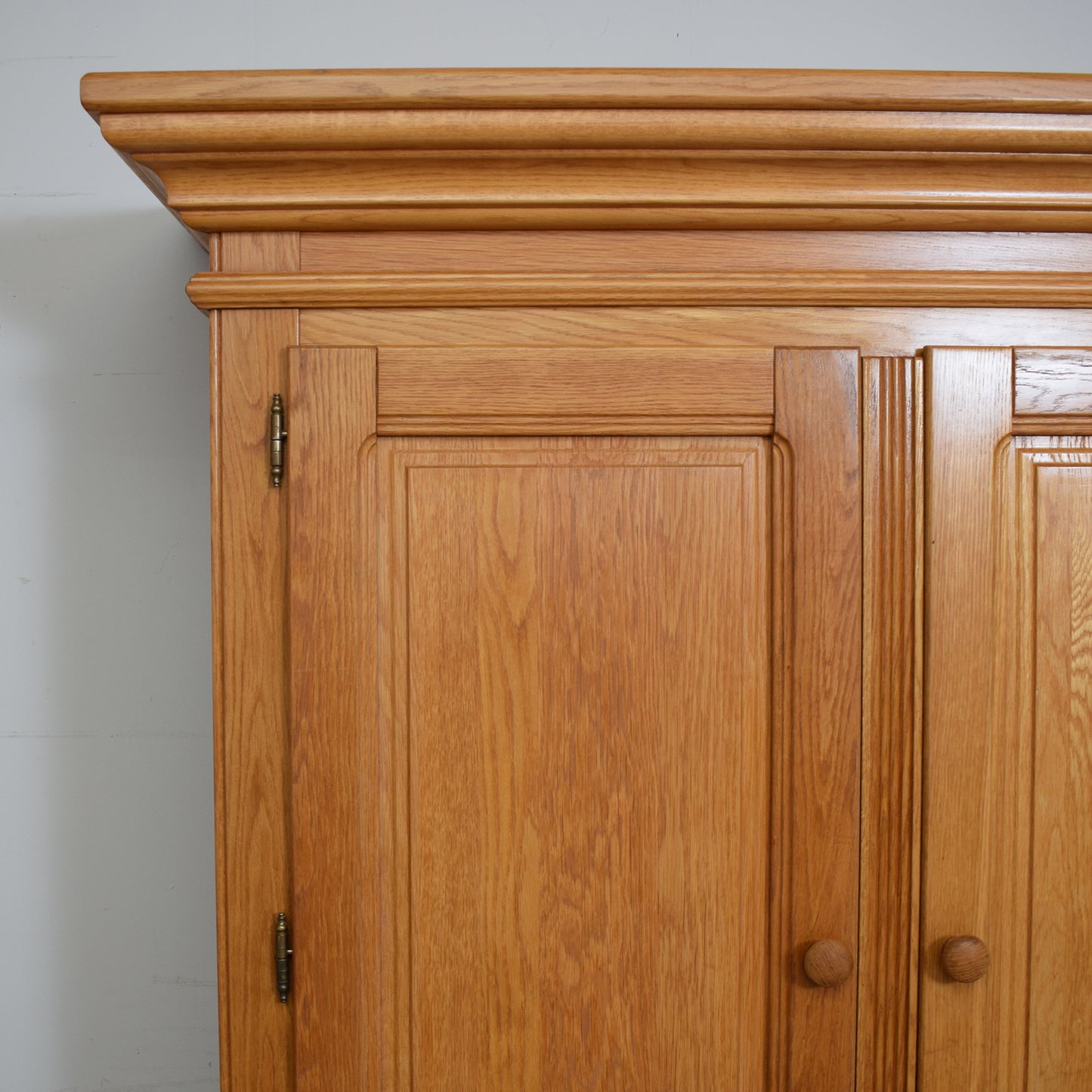 Oak Linen Storage Cupboard