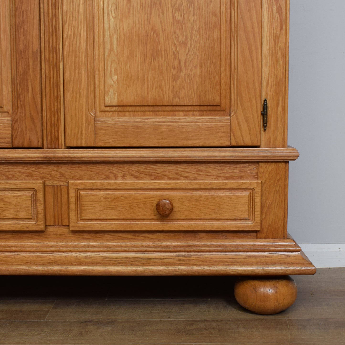 Oak Linen Storage Cupboard