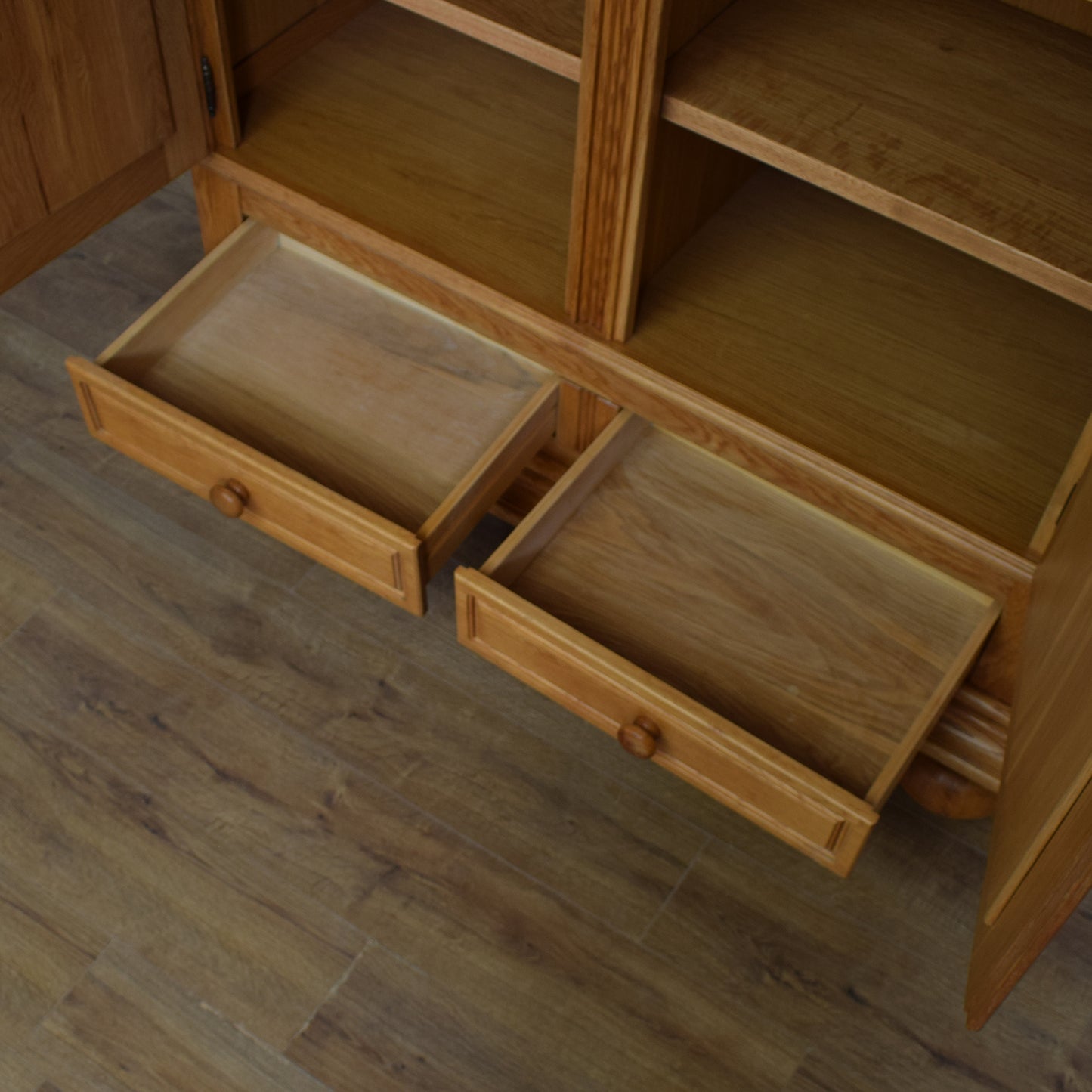 Oak Linen Storage Cupboard