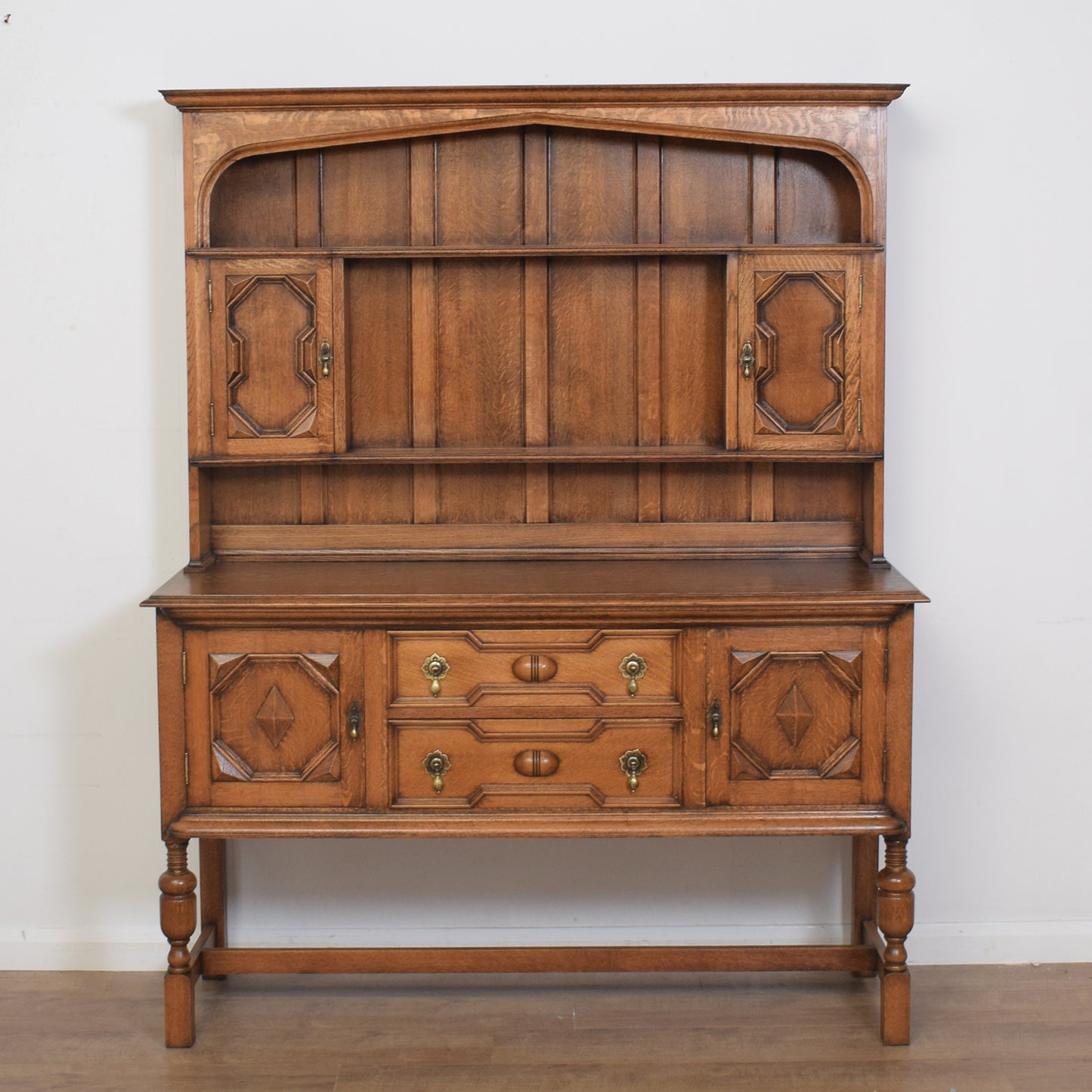 Vintage Solid Oak Dresser