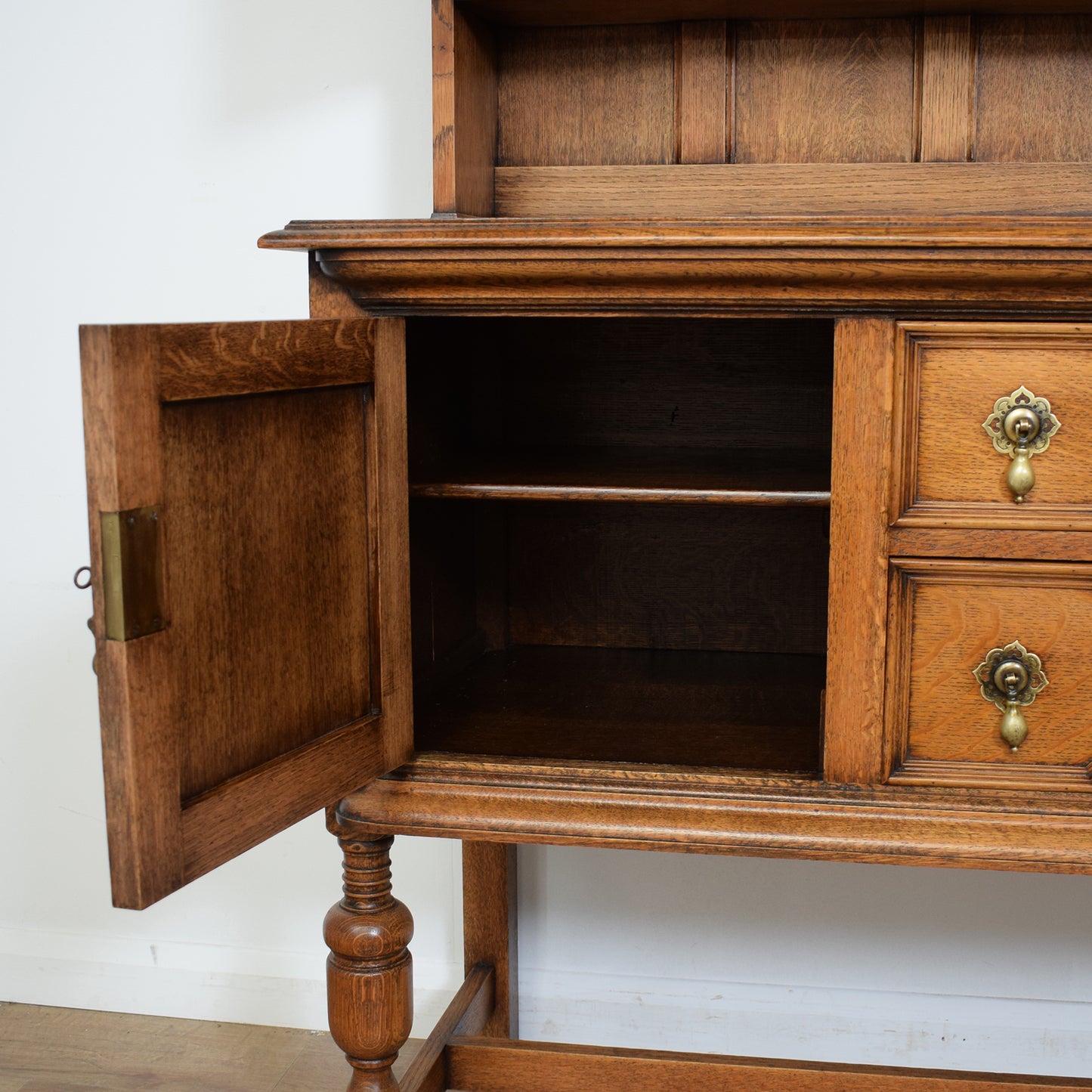 Vintage Solid Oak Dresser