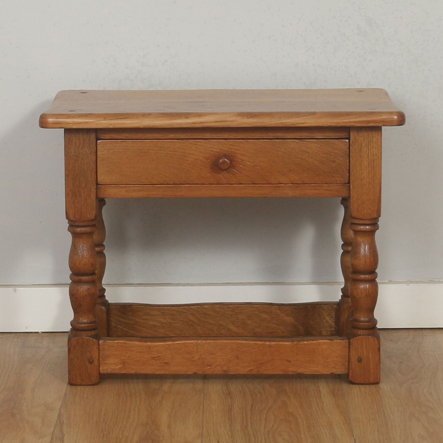 Restored Oak Side Table