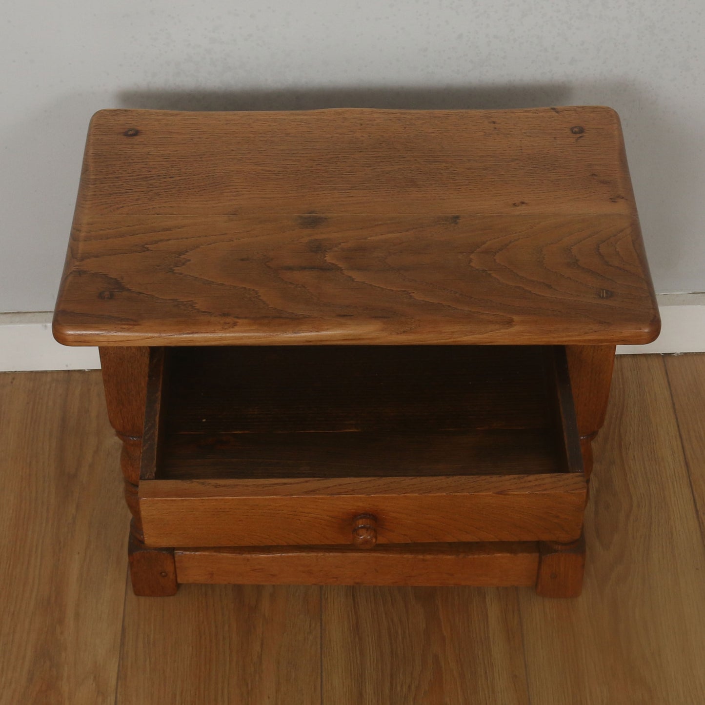 Restored Oak Side Table