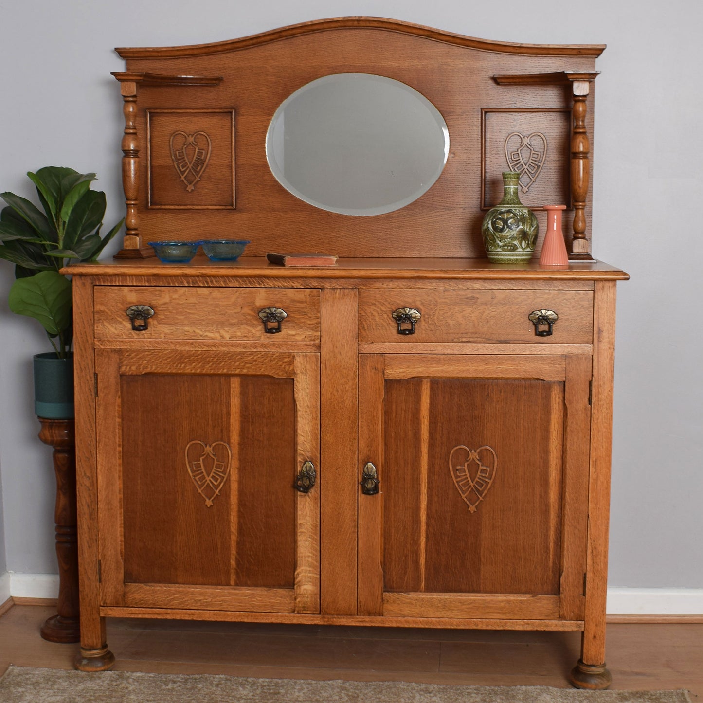 Mirror Back Sideboard