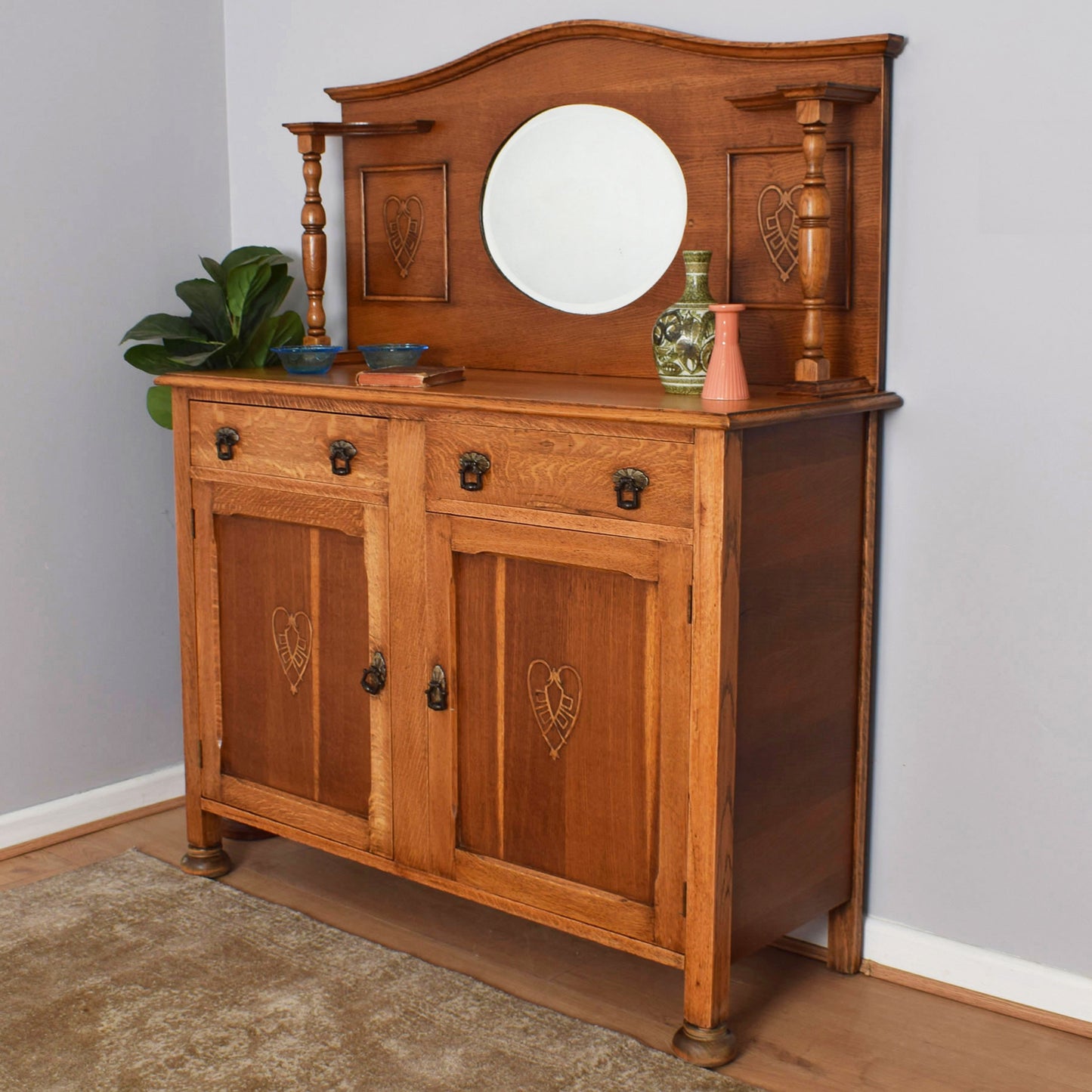 Mirror Back Sideboard