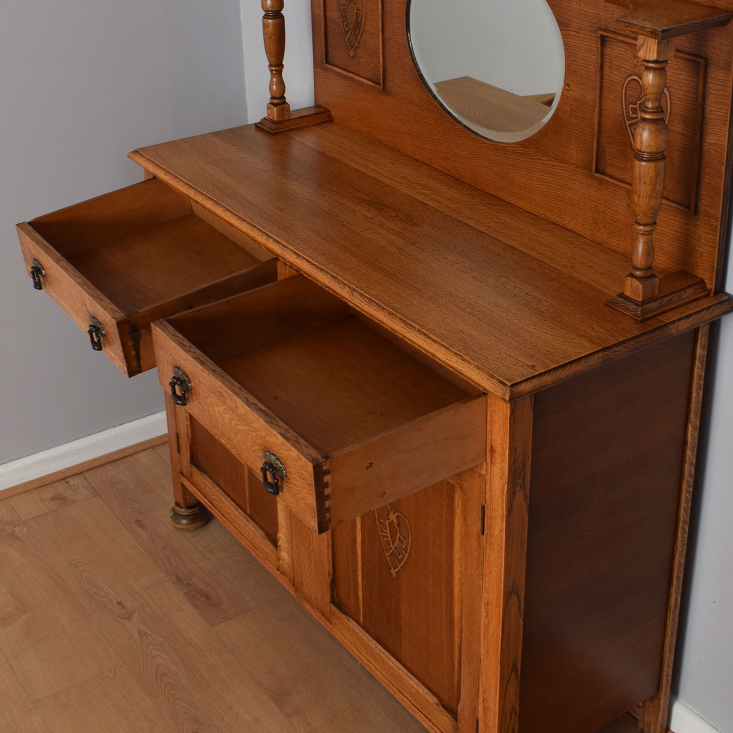 Mirror Back Sideboard