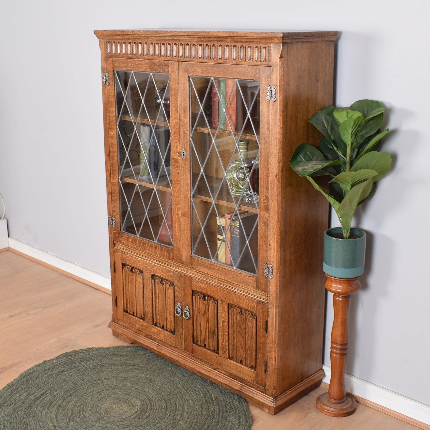Restored Glazed Cabinet