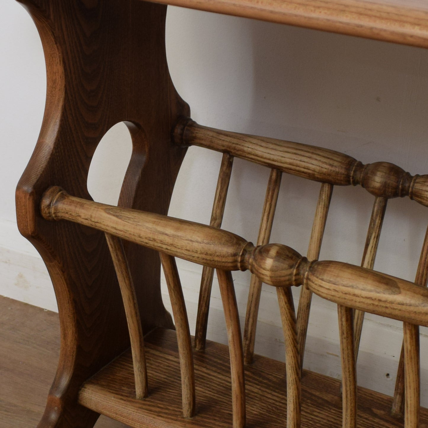 Restored Ercol Magazine Rack