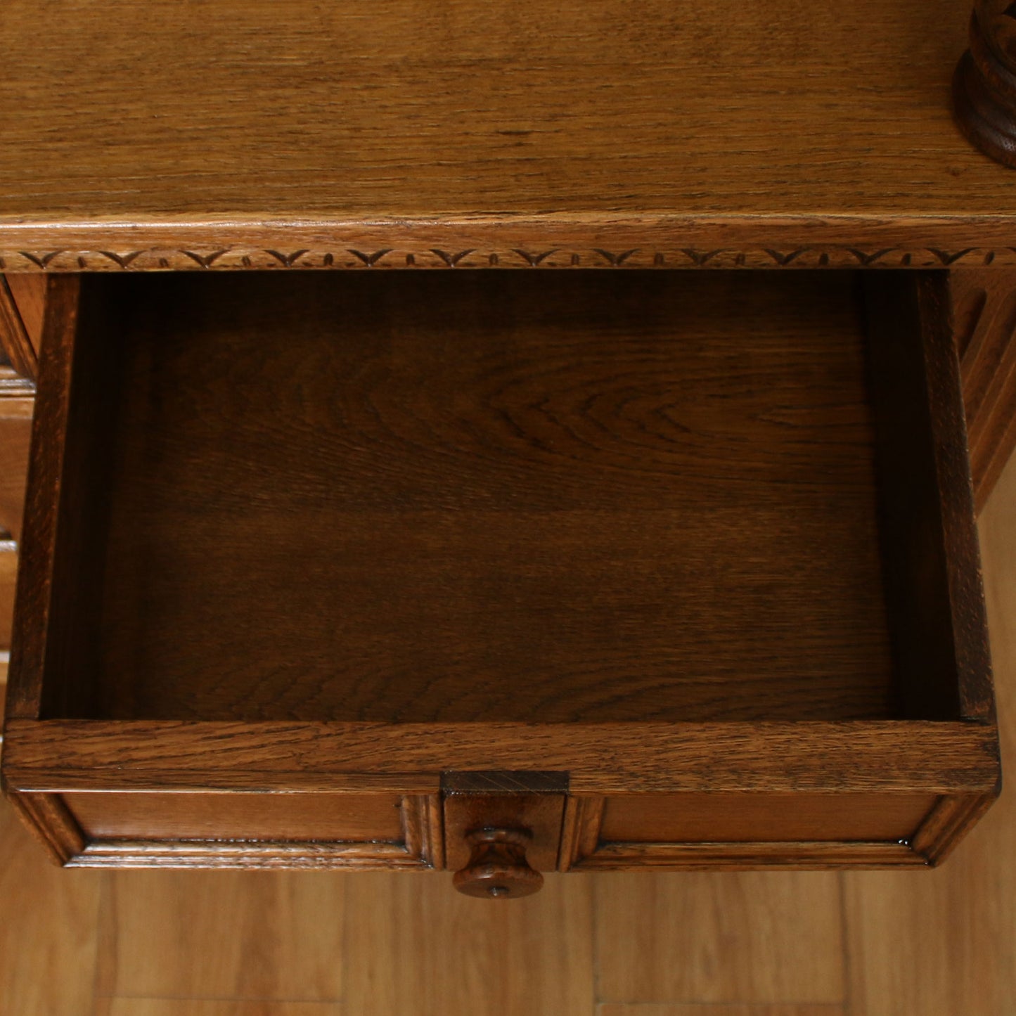 Restored Oak Court Cupboard