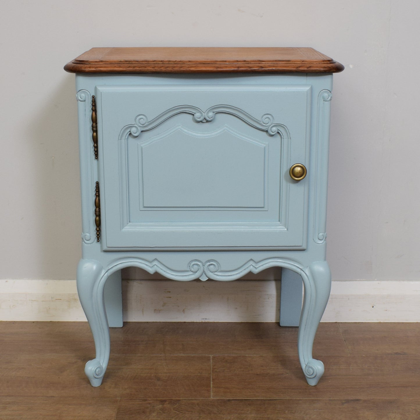 Painted French Bedside Cabinets