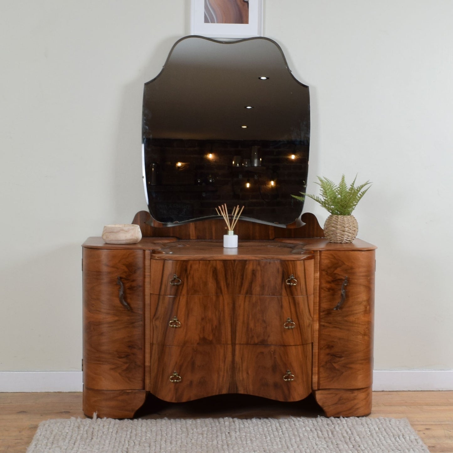 Walnut Dressing Table