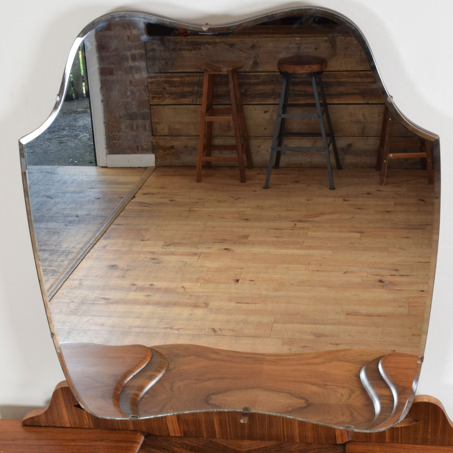 Walnut Dressing Table
