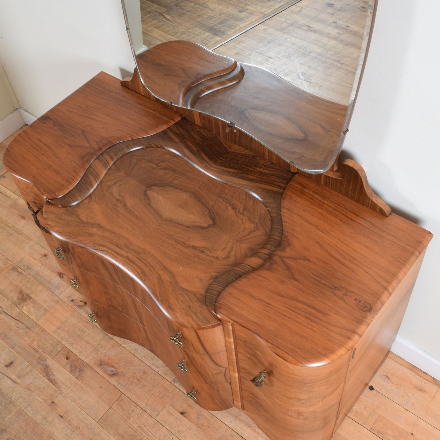 Walnut Dressing Table