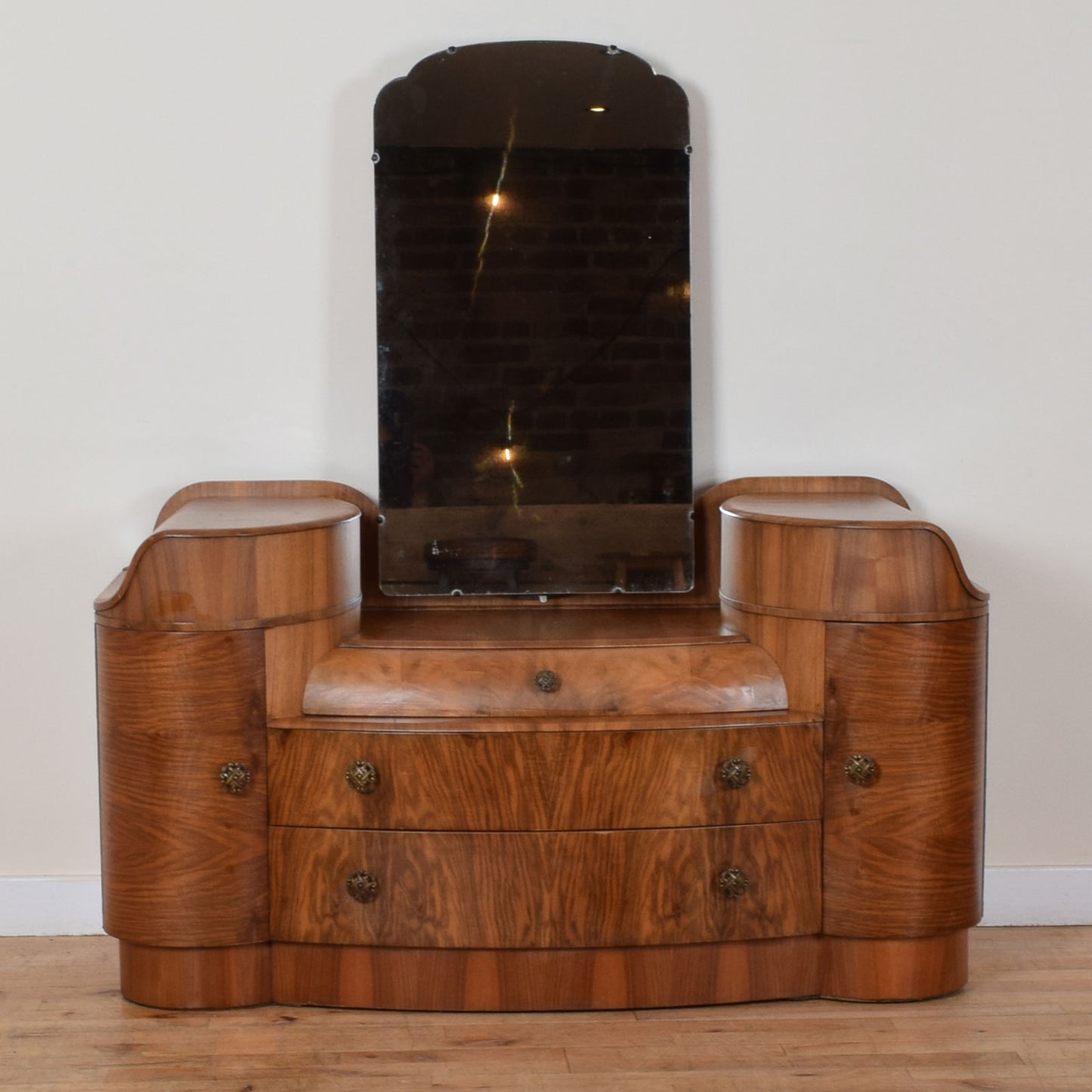 Walnut Veneer Dressing Table