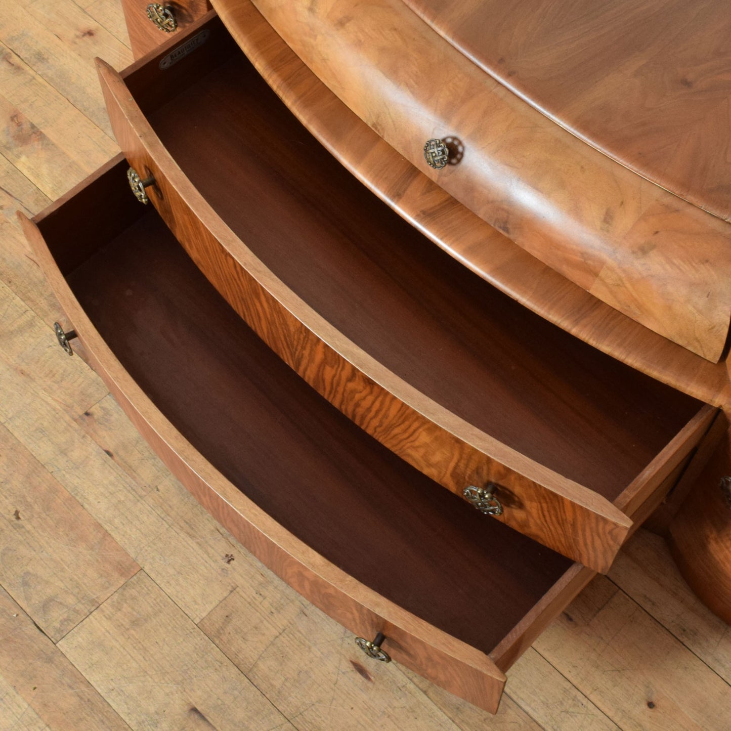 Walnut Veneer Dressing Table