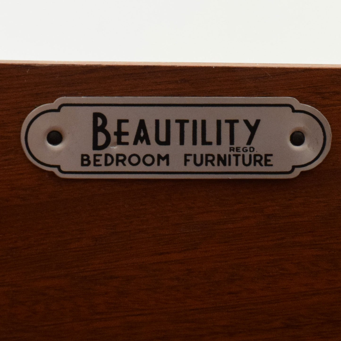 Walnut Veneer Dressing Table