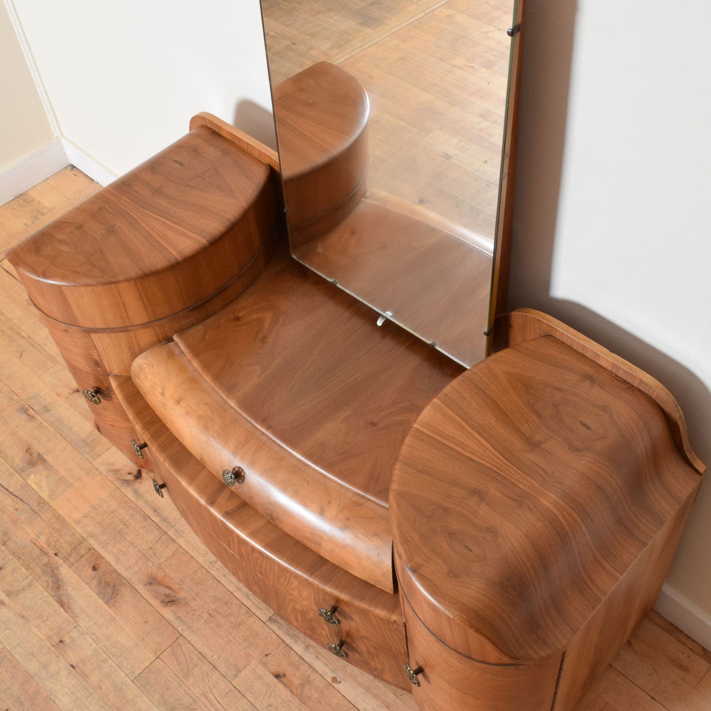 Walnut Veneer Dressing Table