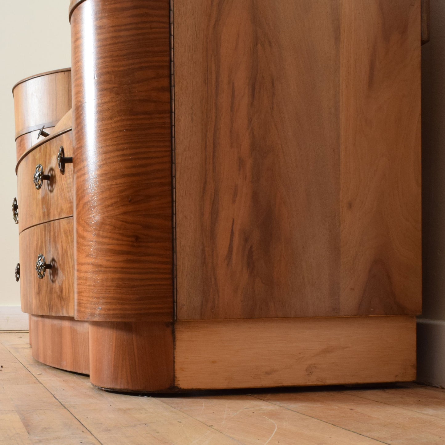 Walnut Veneer Dressing Table