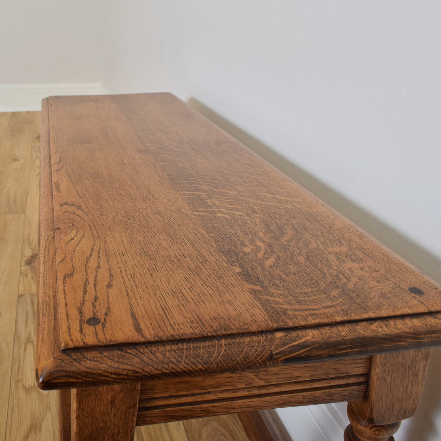 Restored Oak Bench/Coffee Table