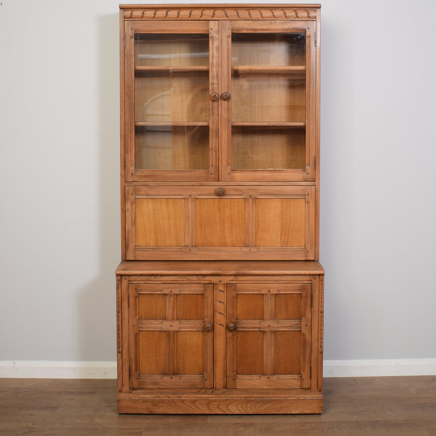 Restored Ercol Display Cabinet