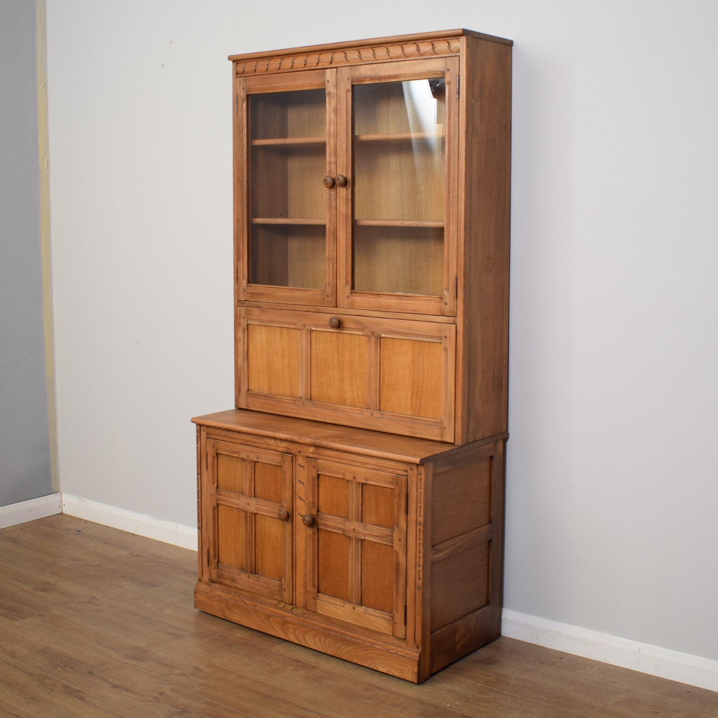 Restored Ercol Display Cabinet