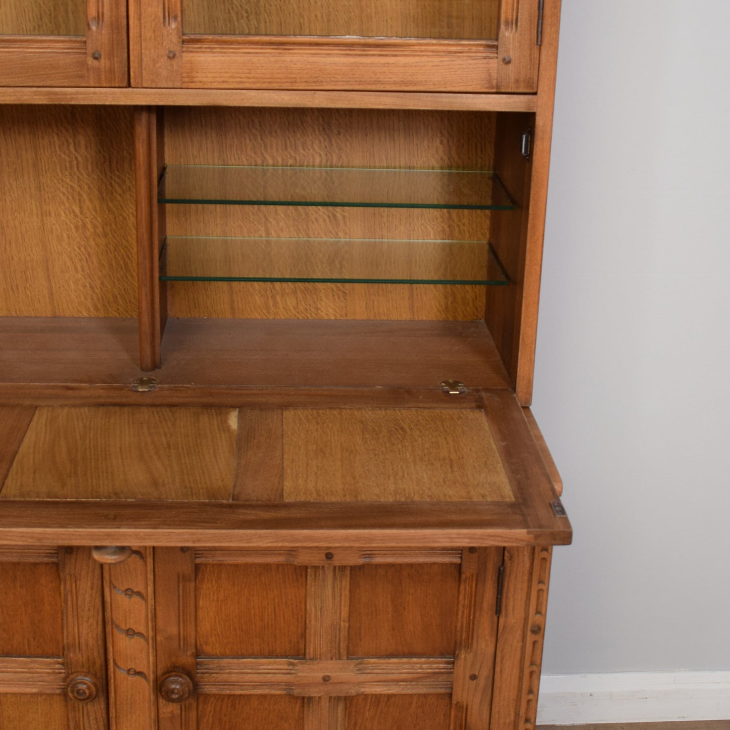 Restored Ercol Display Cabinet