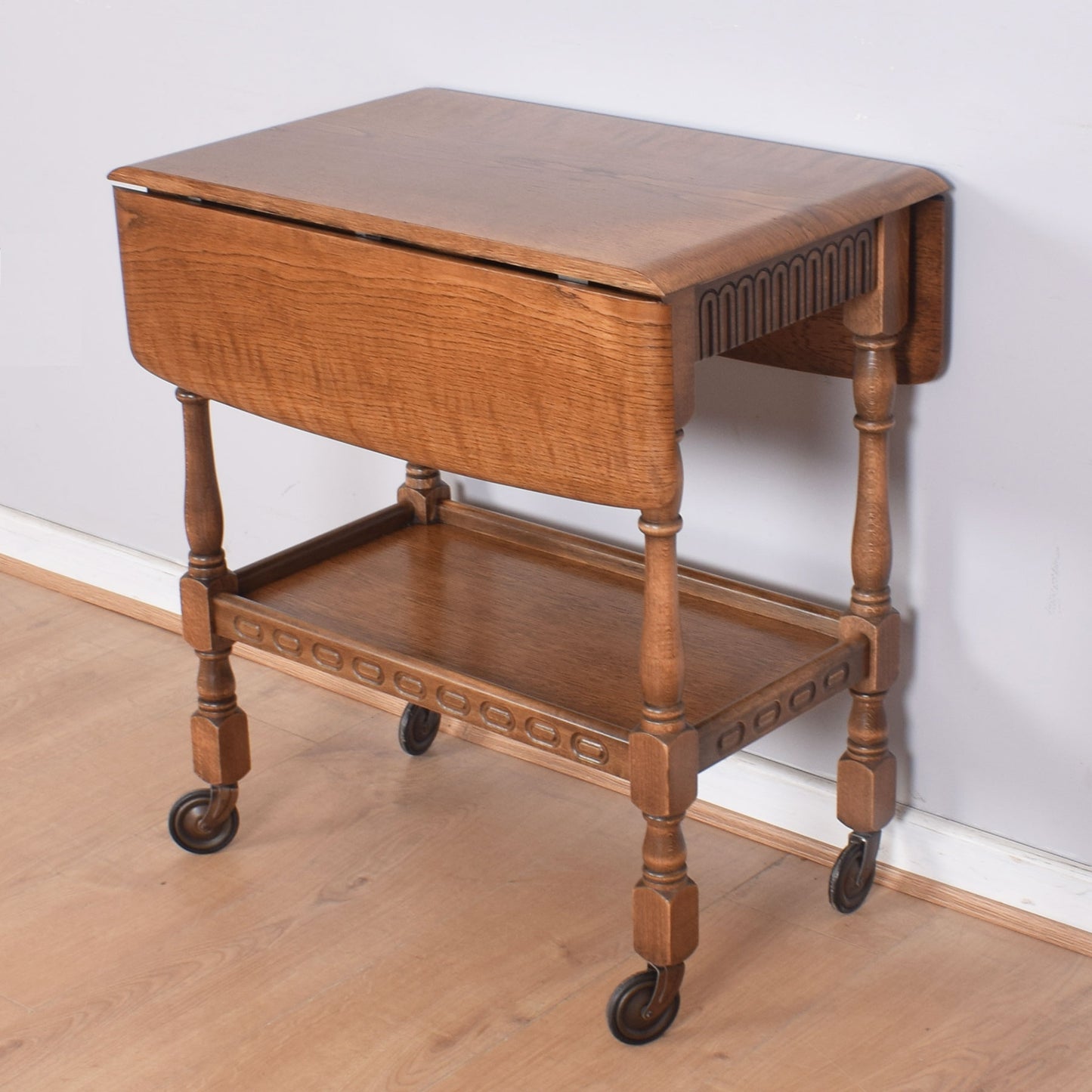 Priory Drop-Leaf Serving Trolley