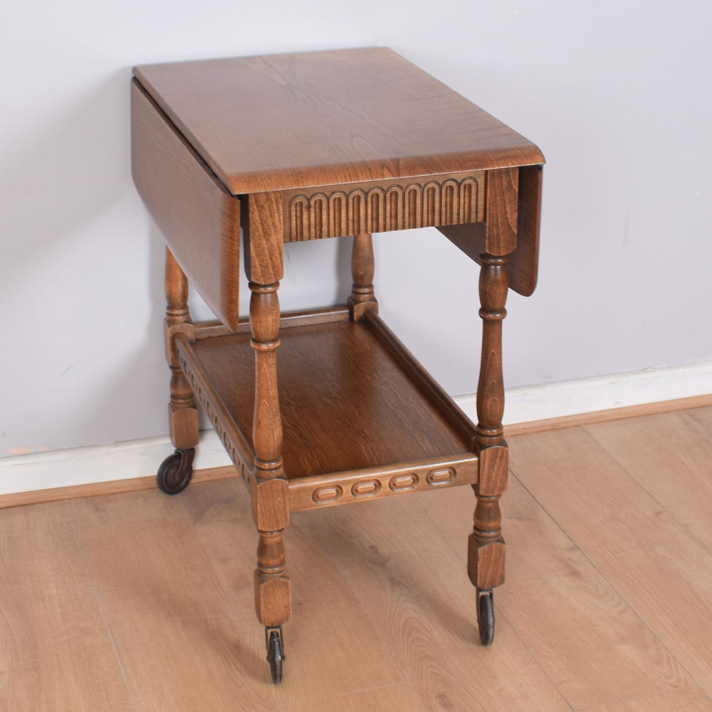 Priory Drop-Leaf Serving Trolley