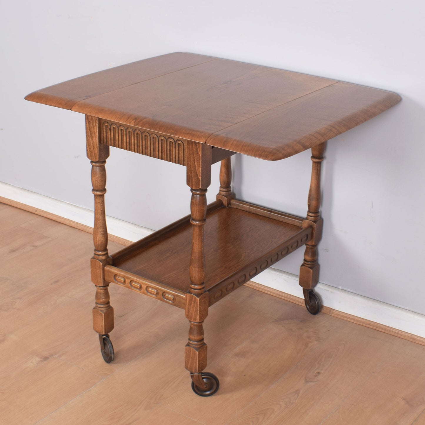 Priory Drop-Leaf Serving Trolley