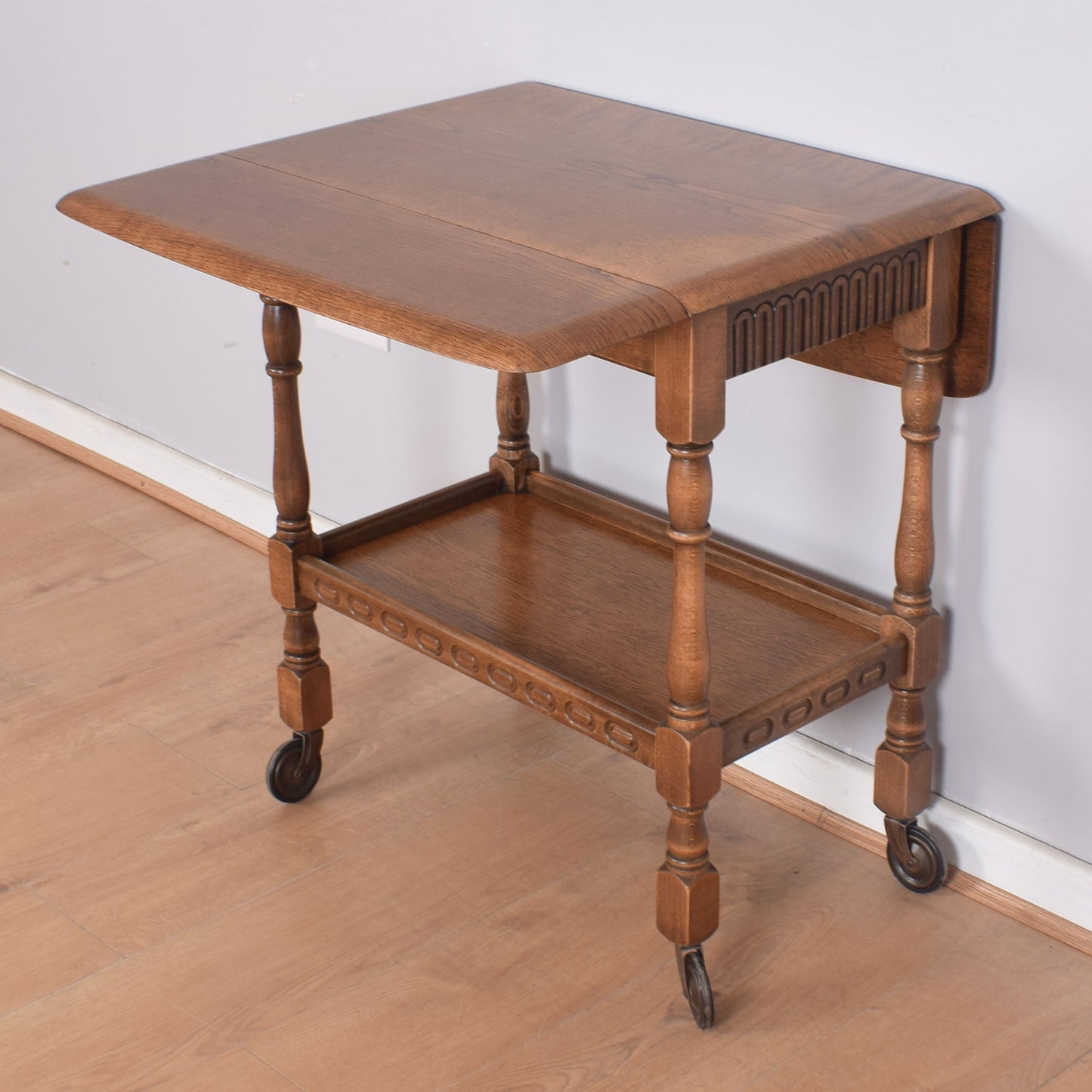 Priory Drop-Leaf Serving Trolley