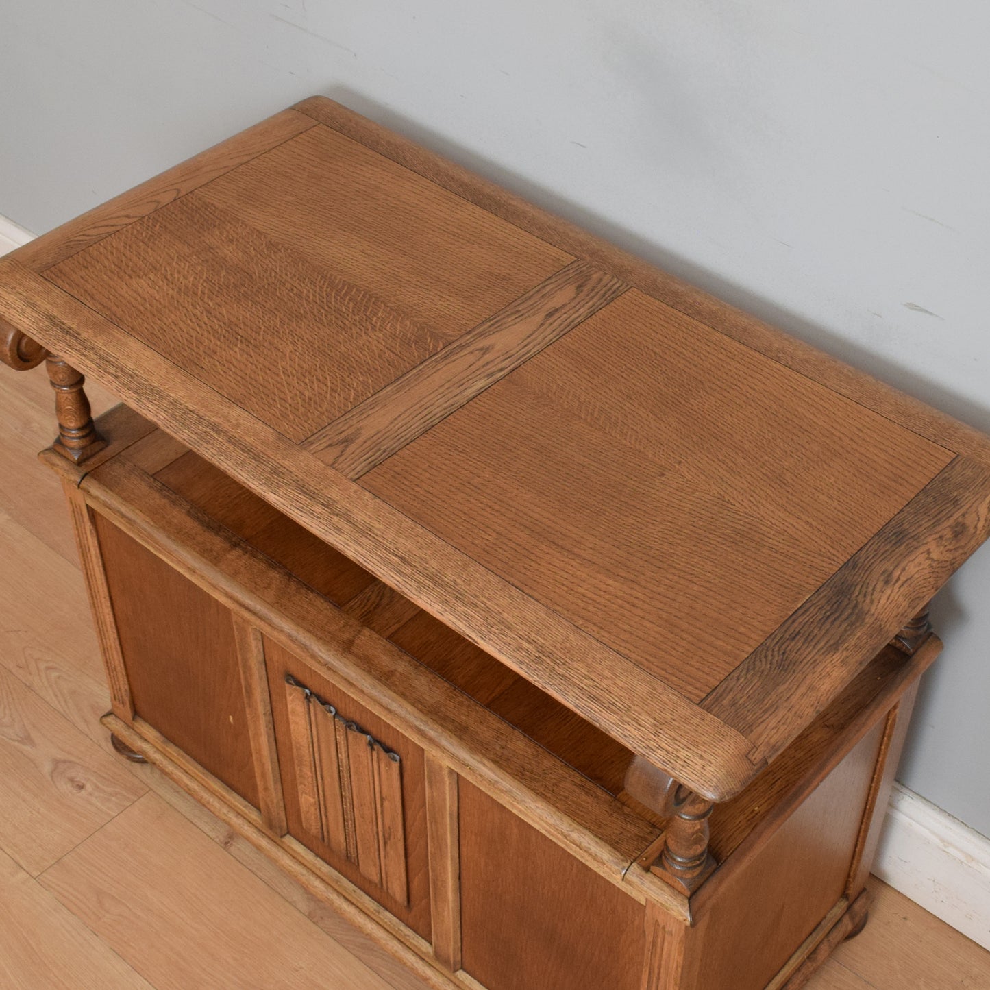 Traditional Oak Monks Bench