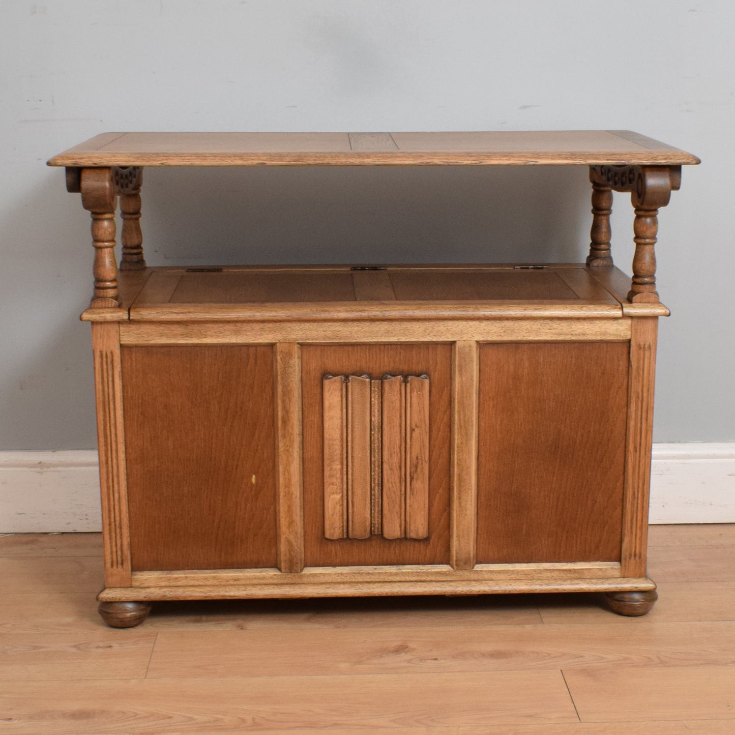Traditional Oak Monks Bench