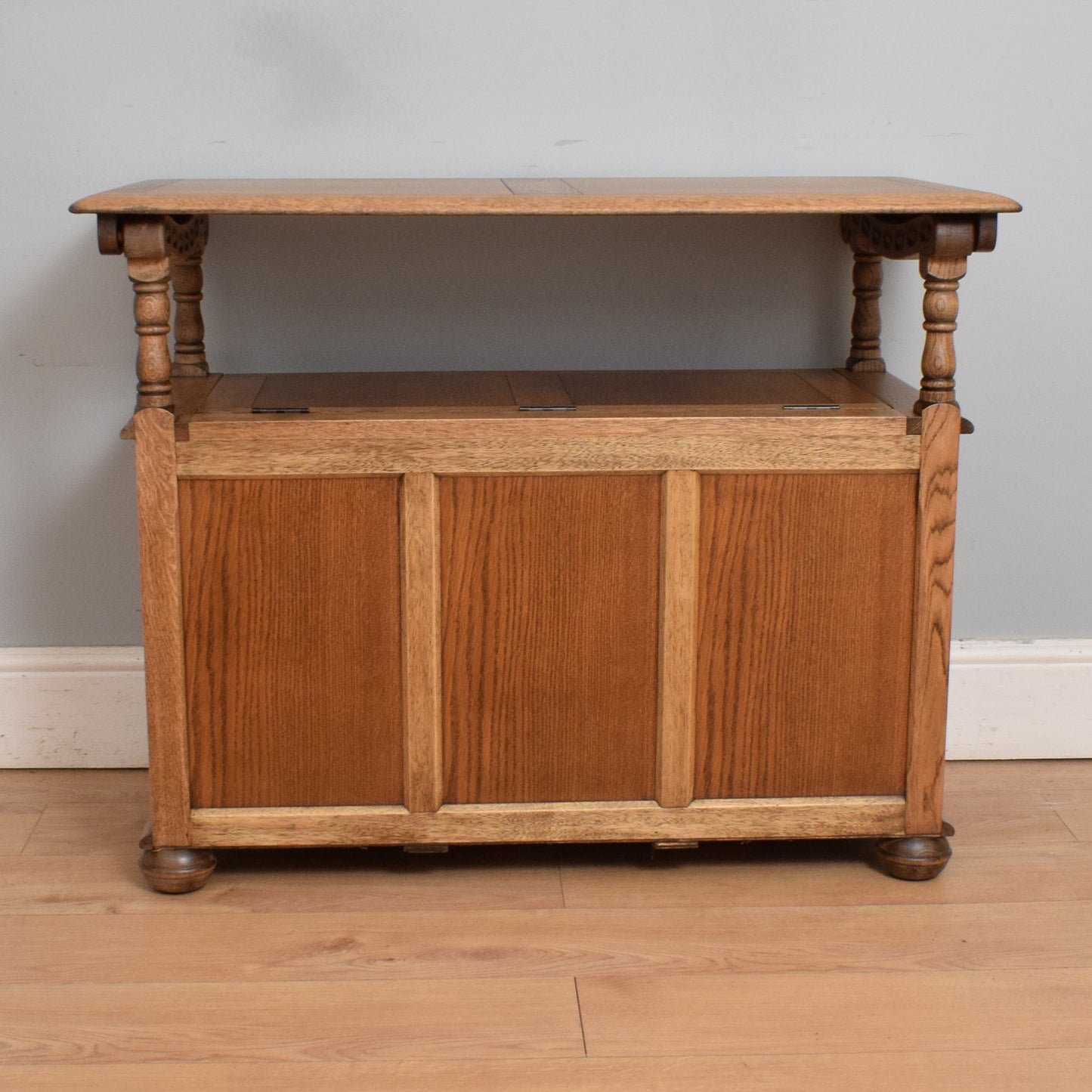 Traditional Oak Monks Bench
