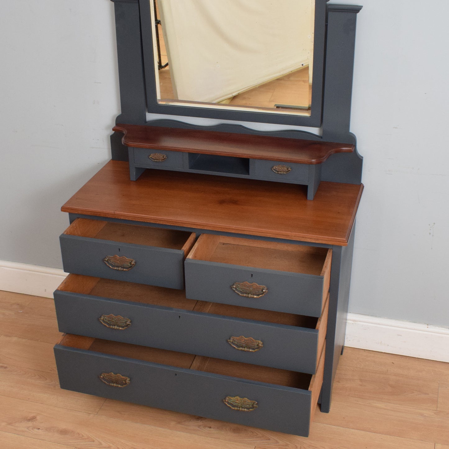 Painted Mahogany Dressing Table