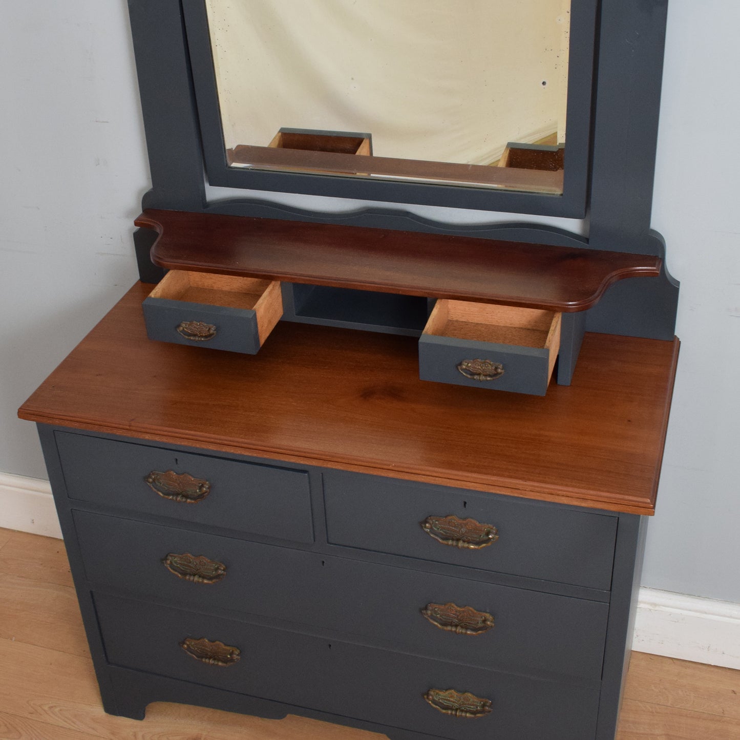 Painted Mahogany Dressing Table