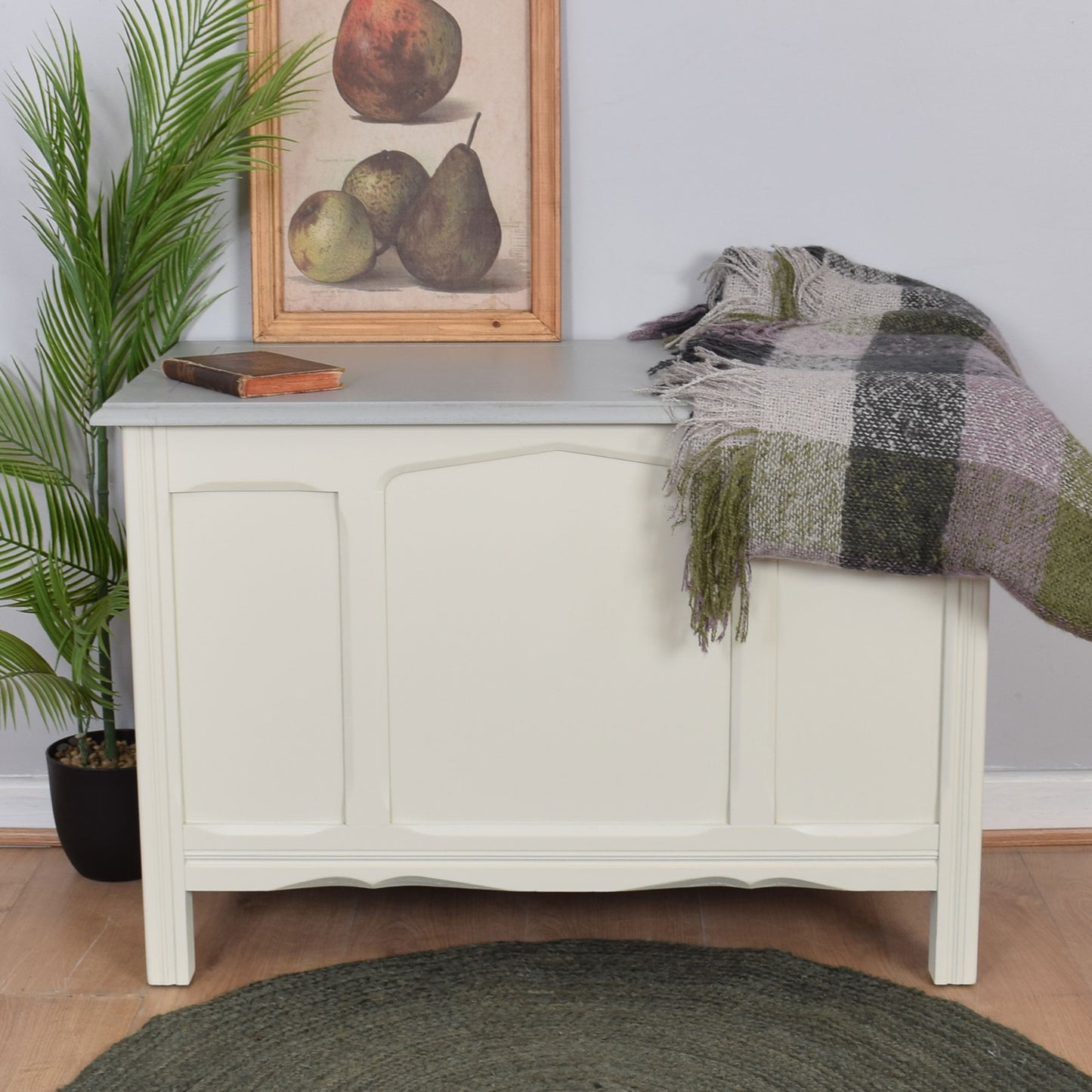 Painted Blanket Box