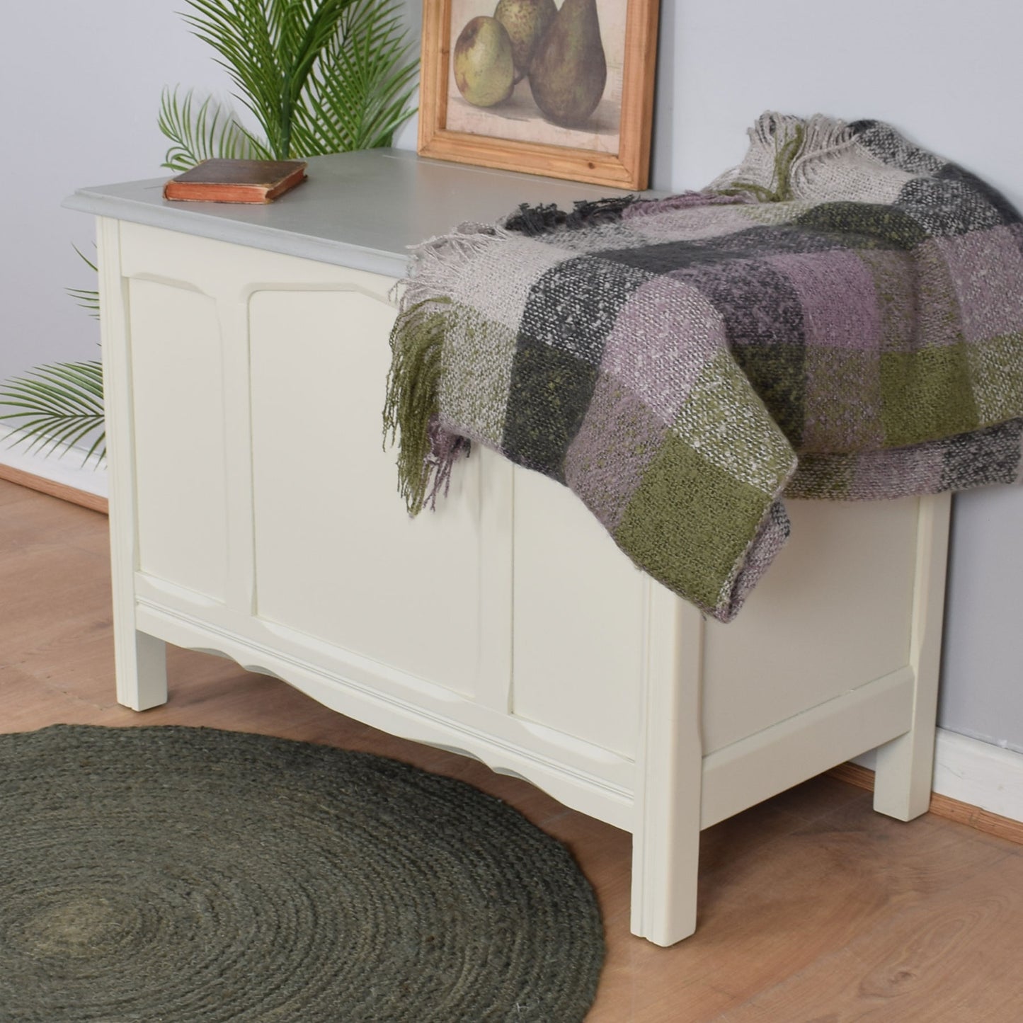 Painted Blanket Box