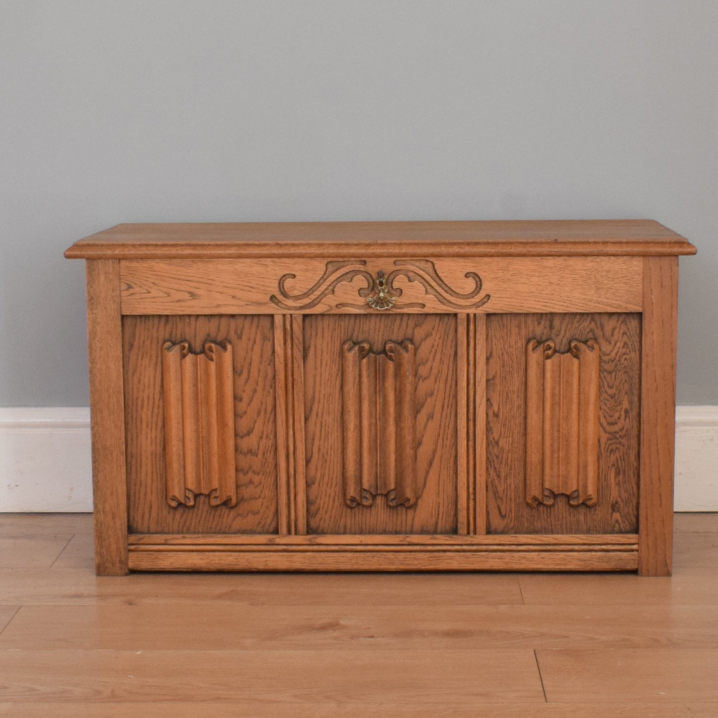 Oak Blanket box