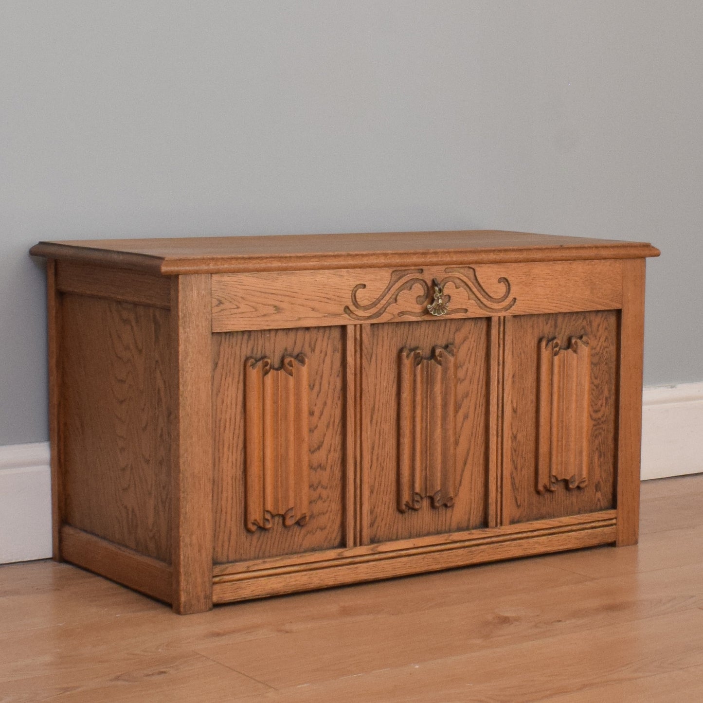 Oak Blanket box