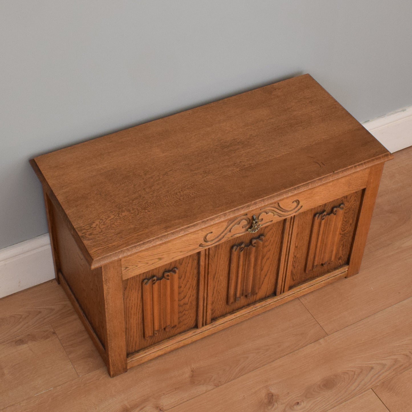 Oak Blanket box